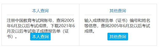 2022年6月英语四六级考试成绩查询时间及入口