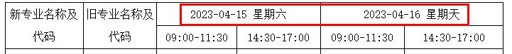 四川2023年4月自学考试时间