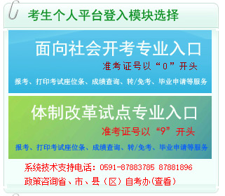 192023年4月福建自考报名入口