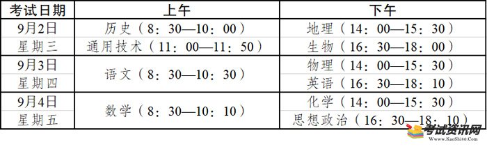 云南西双版纳2020年春季学期末高中学业水平考试时间